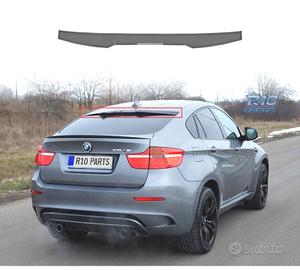 SPOILER ALETTONE TETTO BMW X6 X6M E71 08-14 LOOK M
