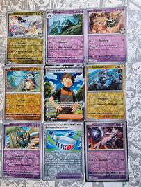 Lotto 9 Carte Pokémon - di Brock, Reshiram, 