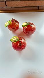 Mele vetro Murano oro