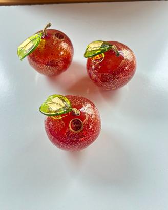 Mele vetro Murano oro