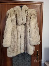 pelliccia volpe argentata