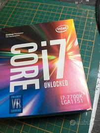 processore Intel I7 7700k 