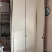 Ante a pacchetto scorrevoli bianche