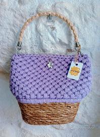 Borsa in fettuccia