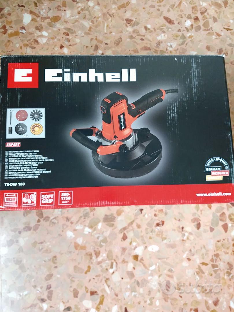 Einhell Smerigliatrice per Muro e Cemento Te-Dw 180 (1300 W, 0