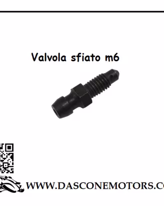 Valvola di sfiato Spurgo olio Freni Frizione