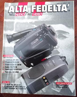 Rivista di ALTA FEDELTA' n° 5 del 1992