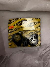 Supporti Freccia Harley Davidson 39mm neri cromati