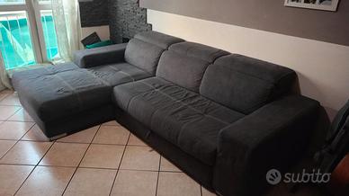 divano letto con penisola