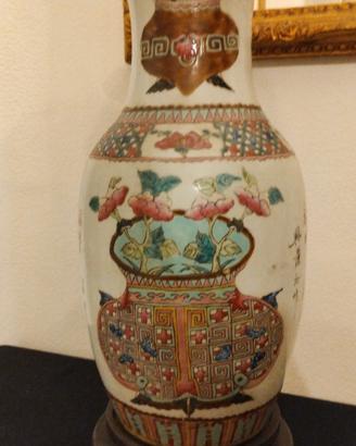 vaso cinese in porcellana