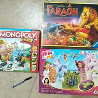 FARAON, MONOPOLY Junior, MIA & ME