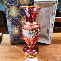 VASO CRISTALLO DI BOHEMIA