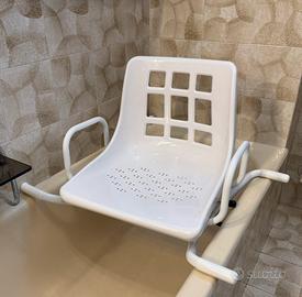 SEDIA GIREVOLE DA VASCA DA BAGNO