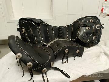 Sella softail 1340 Harley + borse bisacca vintage