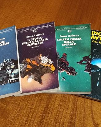 libri trilogia Asimov e Spielberg - Fantascienza 