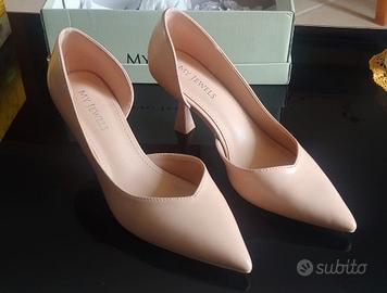 Scarpe eleganti beige/rosa chiaro