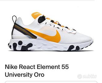Nike React Element 55 University oro