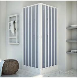 BOX DOCCIA ANGOLARE PVC SOFFIETTO 70X90