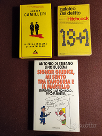 Camilleri La prima indagine di Montalbano+2libri