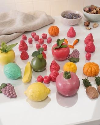 frutta in resine tutto fatto a mano