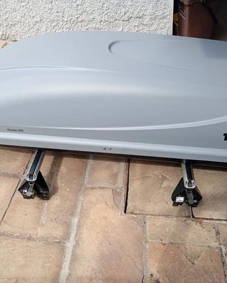 Baule Box tetto auto + barre