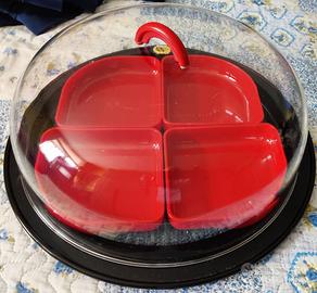 ANTIPASTIERA VINTAGE GUZZINI ANNI 70-80 S. CHARLOT