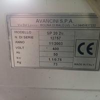 impastatrice trifase 2 velocità 