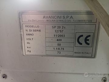 impastatrice trifase 2 velocità 