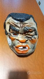 Maschera di carnevale mostro, viso terrificante, p