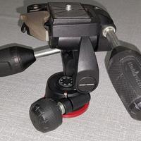 testa Manfrotto a tre vie