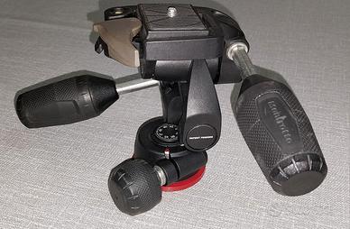 testa Manfrotto a tre vie