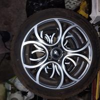 Cerchi lega leggera OZ 18 pollici + gomme termiche