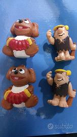 MUPPETS,FLINSTONES 1985 personaggi dipinti a mano,