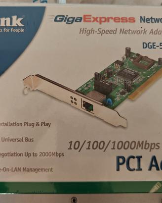 20x D-Link DGE-528T Schede Gigabit PCI