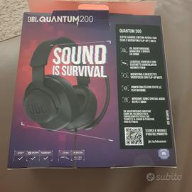 CUFFIE JBL QUANTUM 200 SOUND IS SURVIVAL