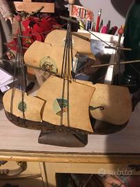 Veliero antico Bajour funzionante