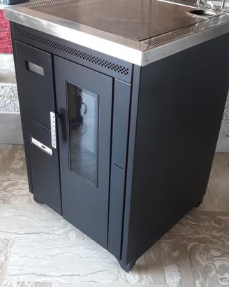 cucina a pellet 7,5kw