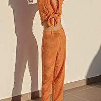 Camicia donna Tg.M e Pantalone Tg. S a fantasia
