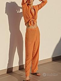 Camicia donna Tg.M e Pantalone Tg. S a fantasia