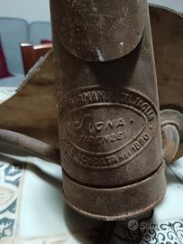 Vecchio mantice a soffietto per zolfoantico 