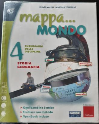 mappa... MONDO 4.RCS Education. FABBRI EDITORI 