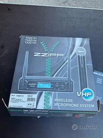 Radiomicrofono Professionale Doppia Antenna ZZIPP
