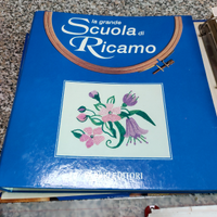 Enciclopedia scuola di ricamo riviste collana
