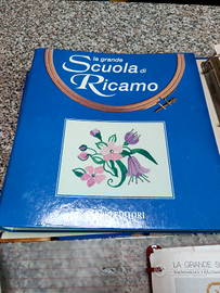 Enciclopedia scuola di ricamo riviste collana