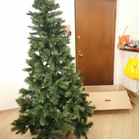 albero di natale 210 cm