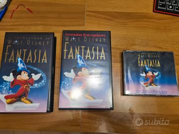 Walt Disney Fantasia 2 videocassette e 2 cd-rom
