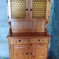 Credenza in legno, stile tirolese