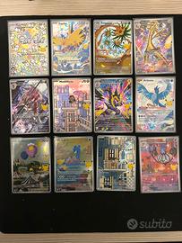 Lotto 12 carte pokemon AR 30’ anniversario ITA