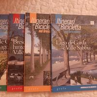 Libretti " Itinerari in bicicletta nel bresciano "