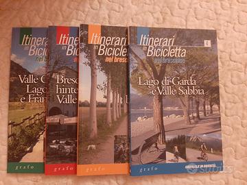 Libretti " Itinerari in bicicletta nel bresciano "